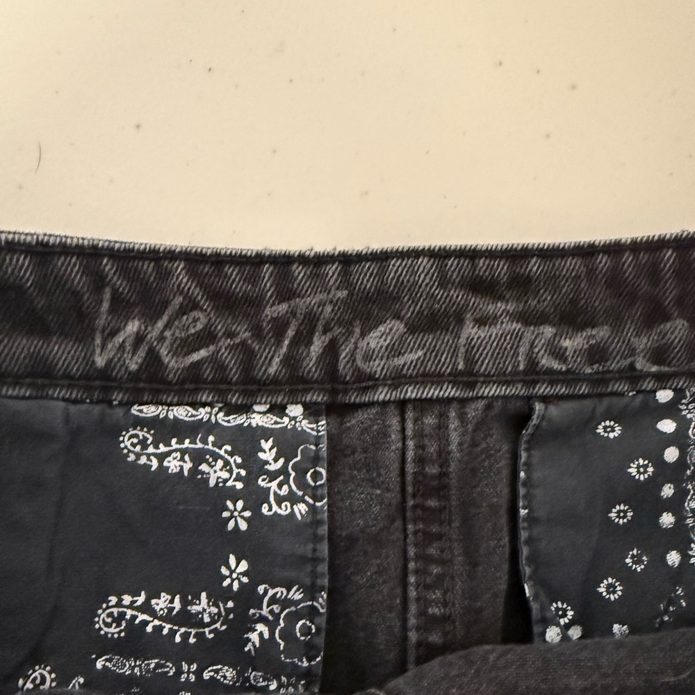 We The Free Don’t Get Me Wrong Denim Skirt size 30 - Picture 7 of 8